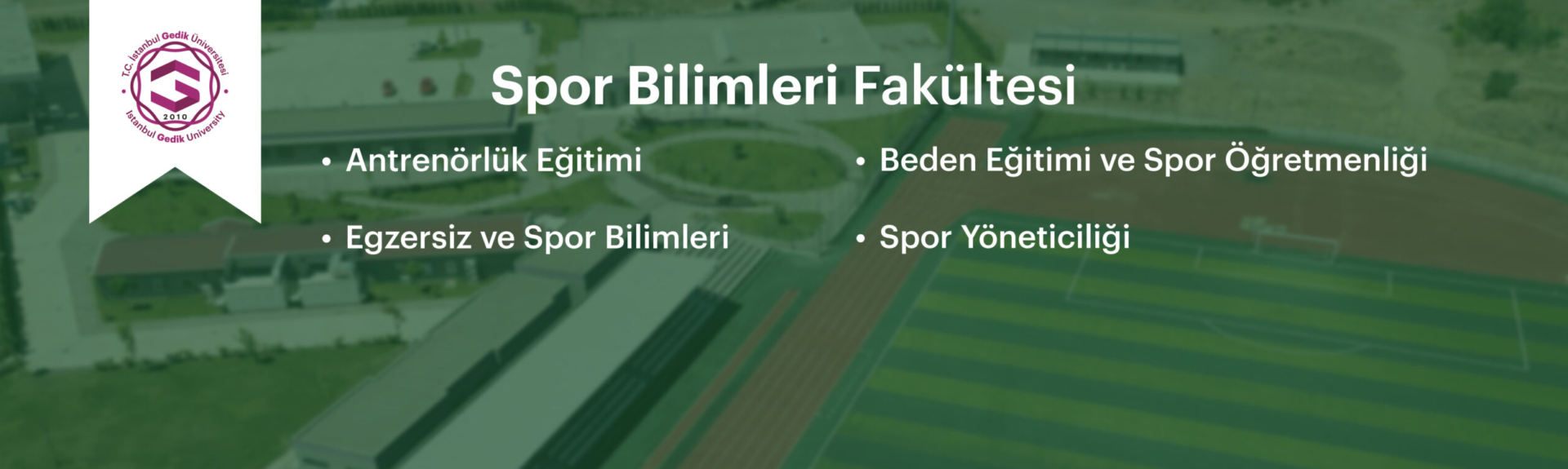 Spor Bilimleri Fakültesi Banner