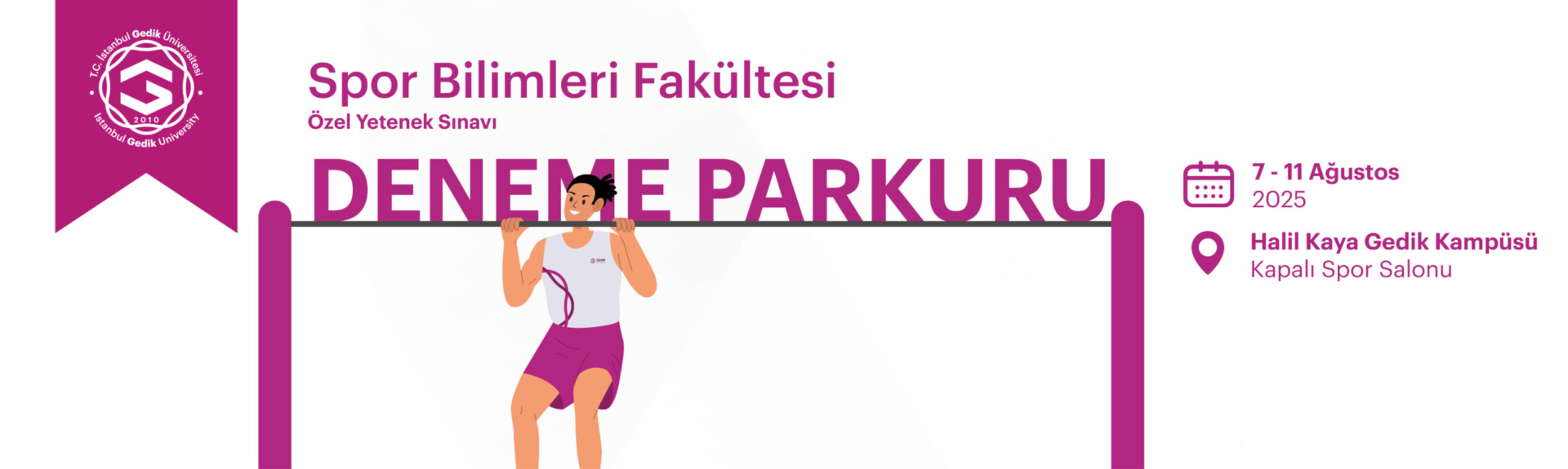 Spor Bilimleri Parkur Banner