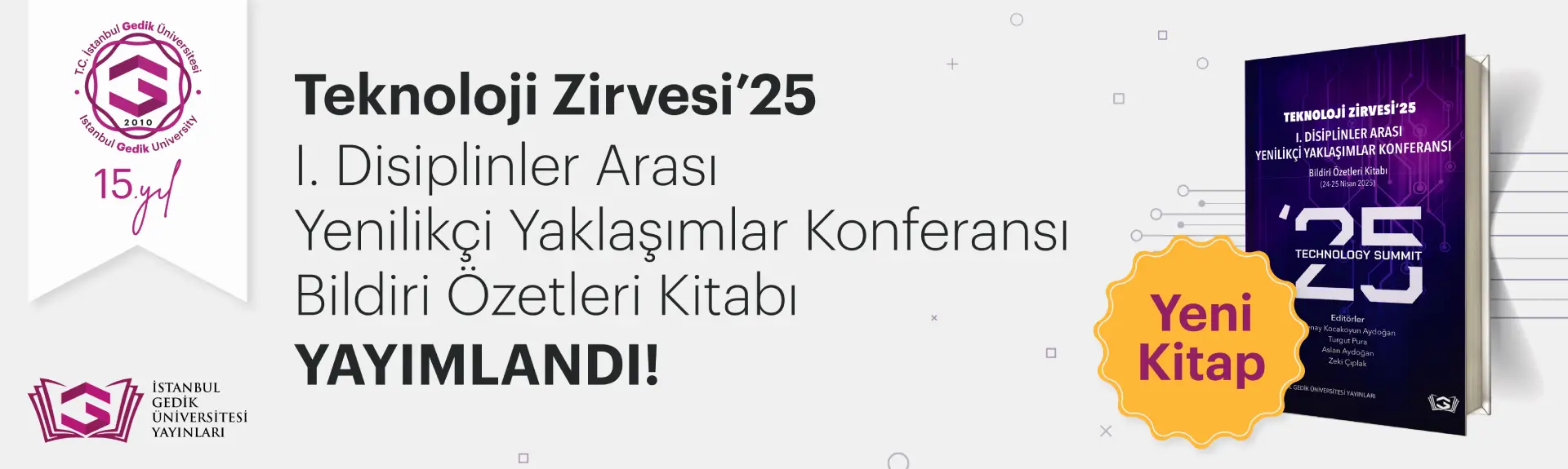 Teknoloji Zirvesi 2025 bannerı