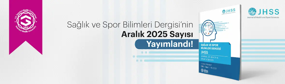 Sağlık ve Spor Bilimleri Dergisi Banner
