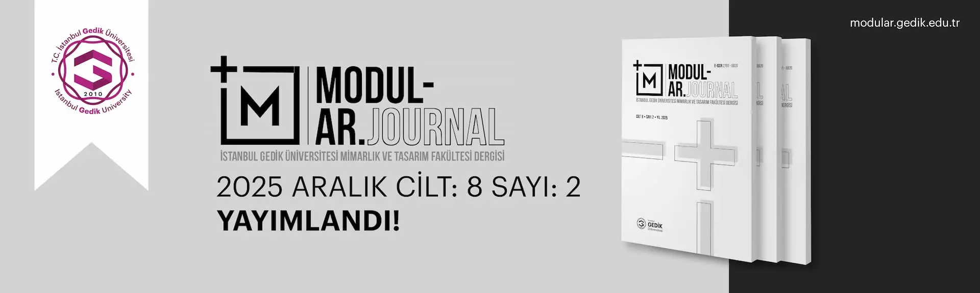 Modular Dergisi 2025 Aralık Banner
