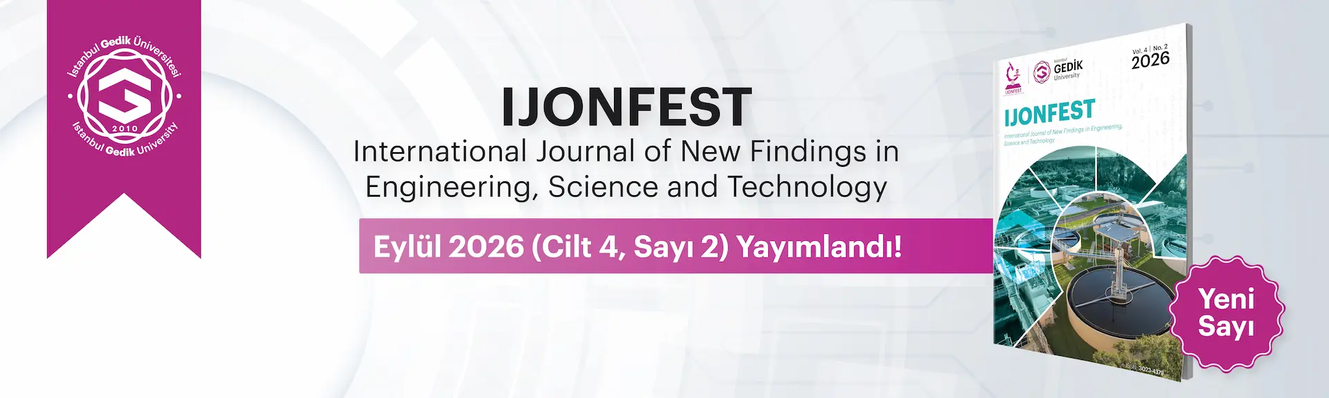 IJONFEST Yeni Sayı Yayımlandı